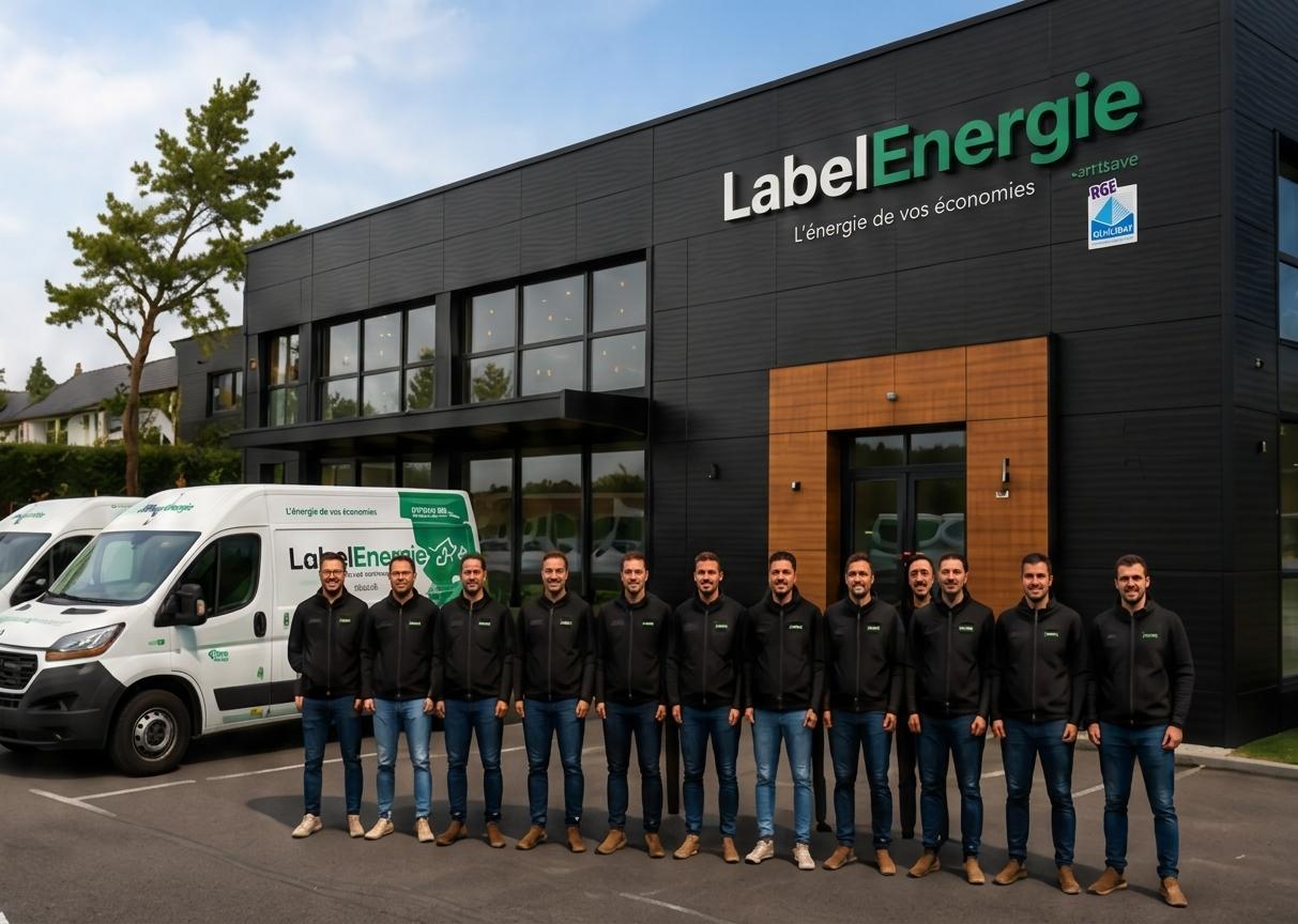 Siège Label Énergie et ses équipes